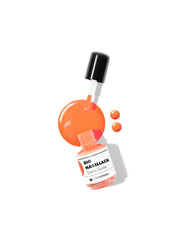 Knalliger pflanzenbasiert Nagellack in orange ausgekippt #color_sunset-sizzle